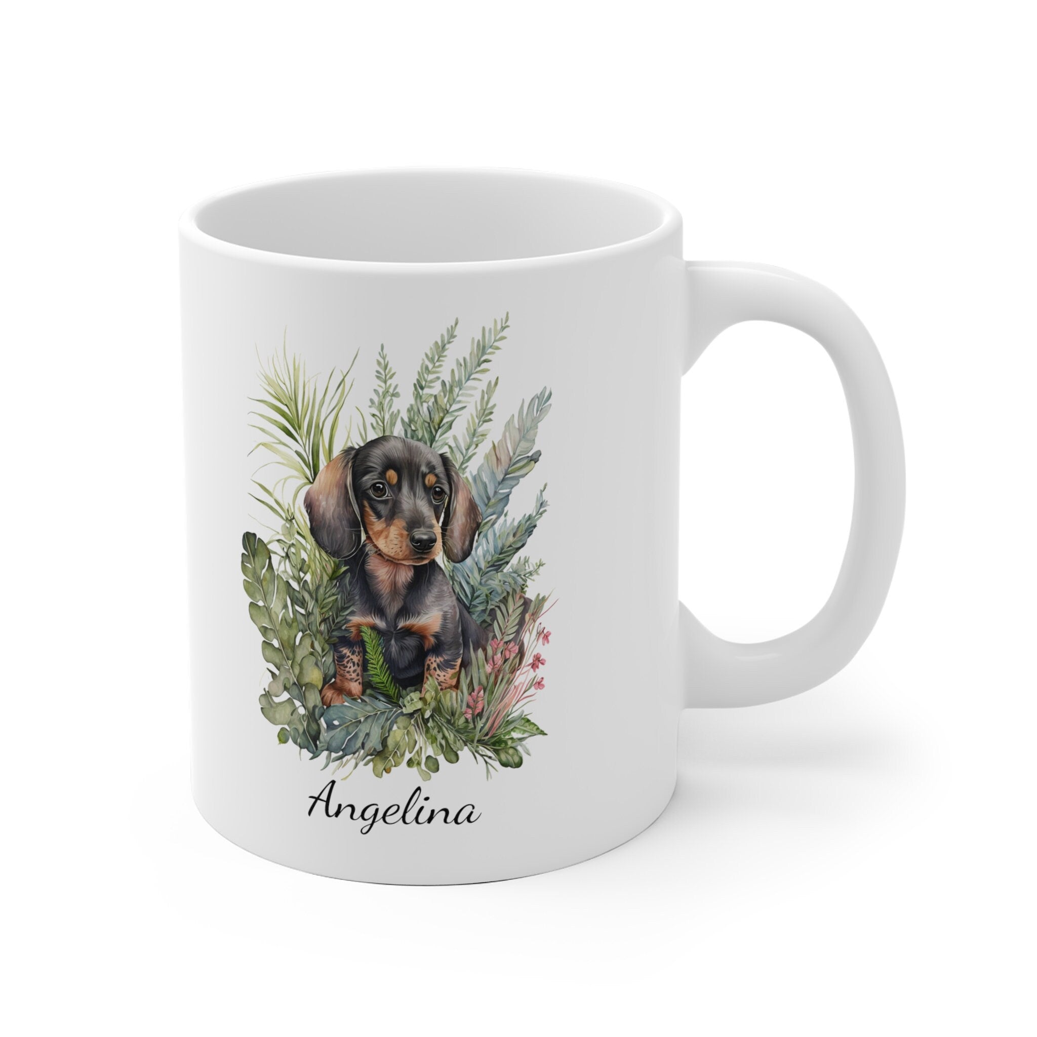 Personalized Dachshund Coffee Mug