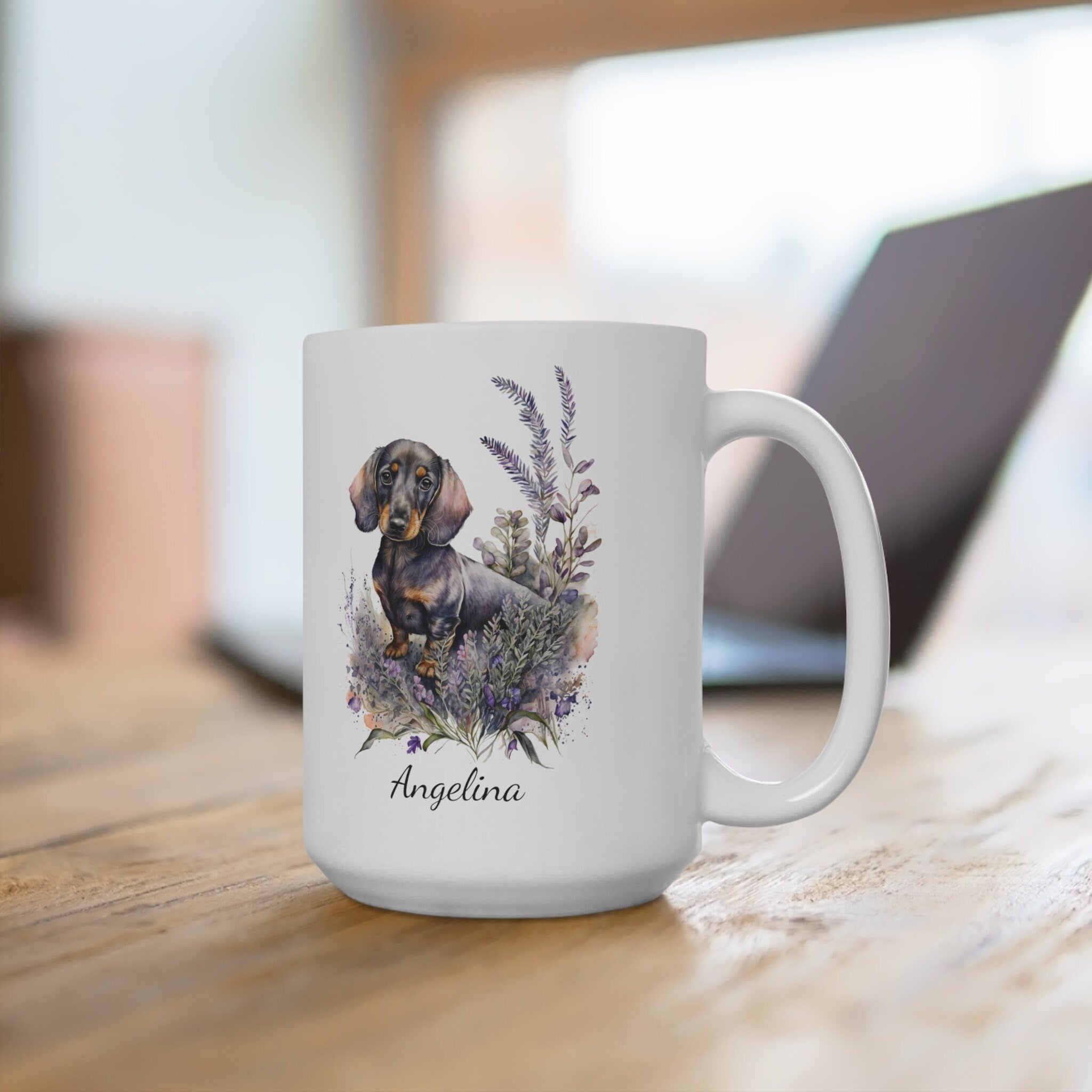 Personalized Dachshund Coffee Mug