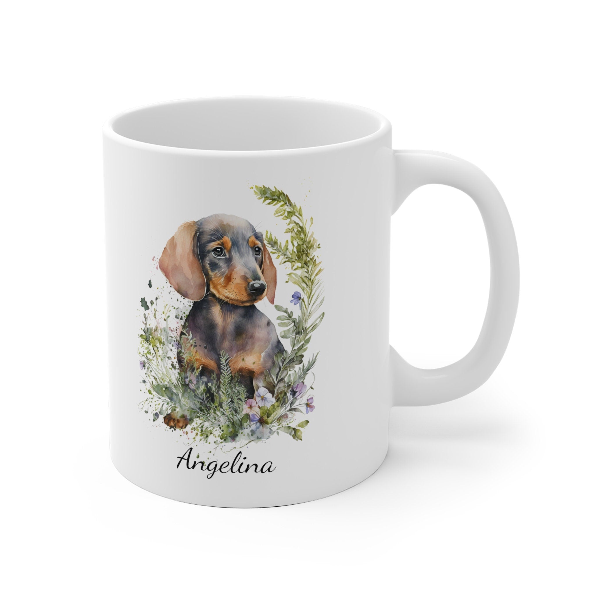 Personalized Dachshund Coffee Mug