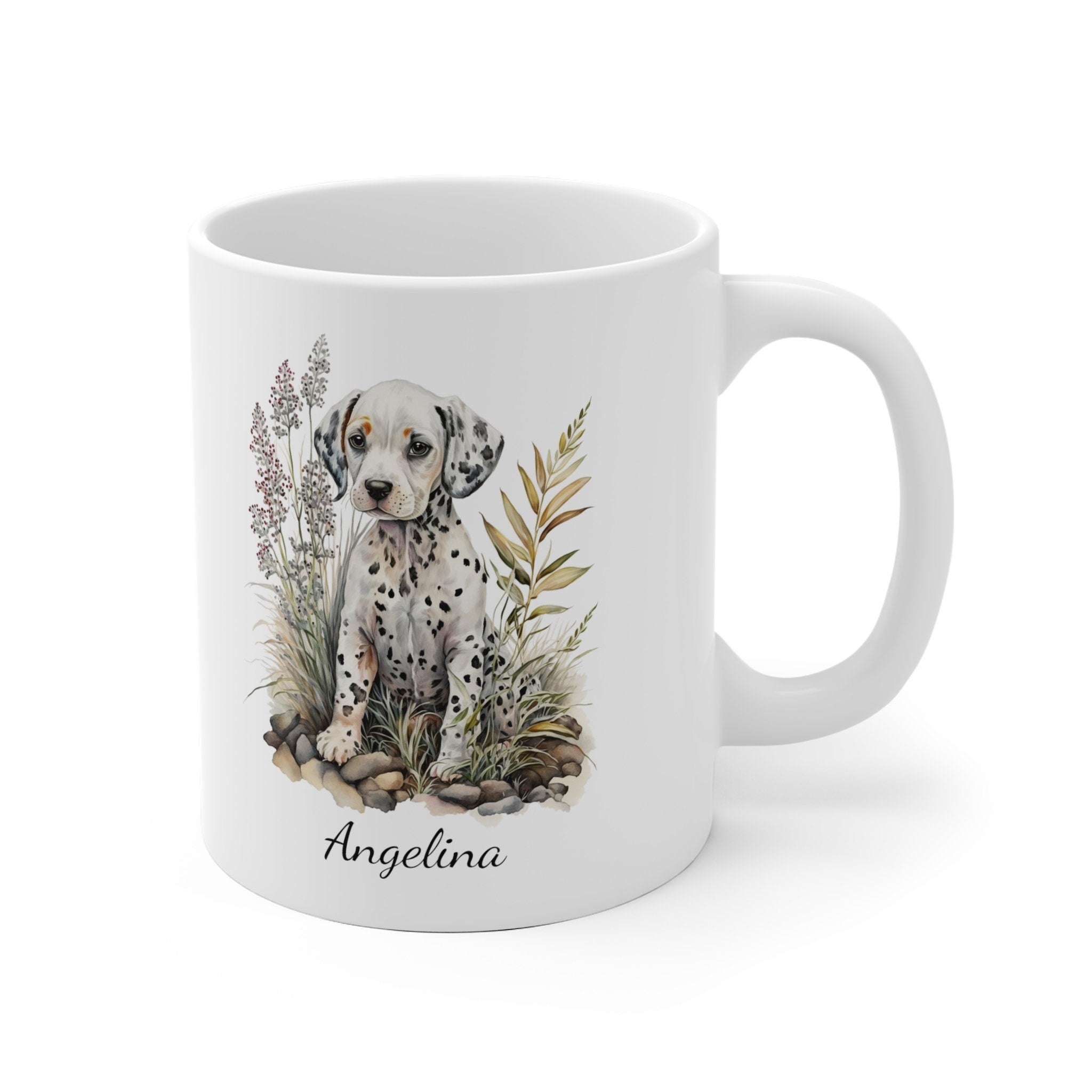 Personalized Dalmatian Coffee Mug