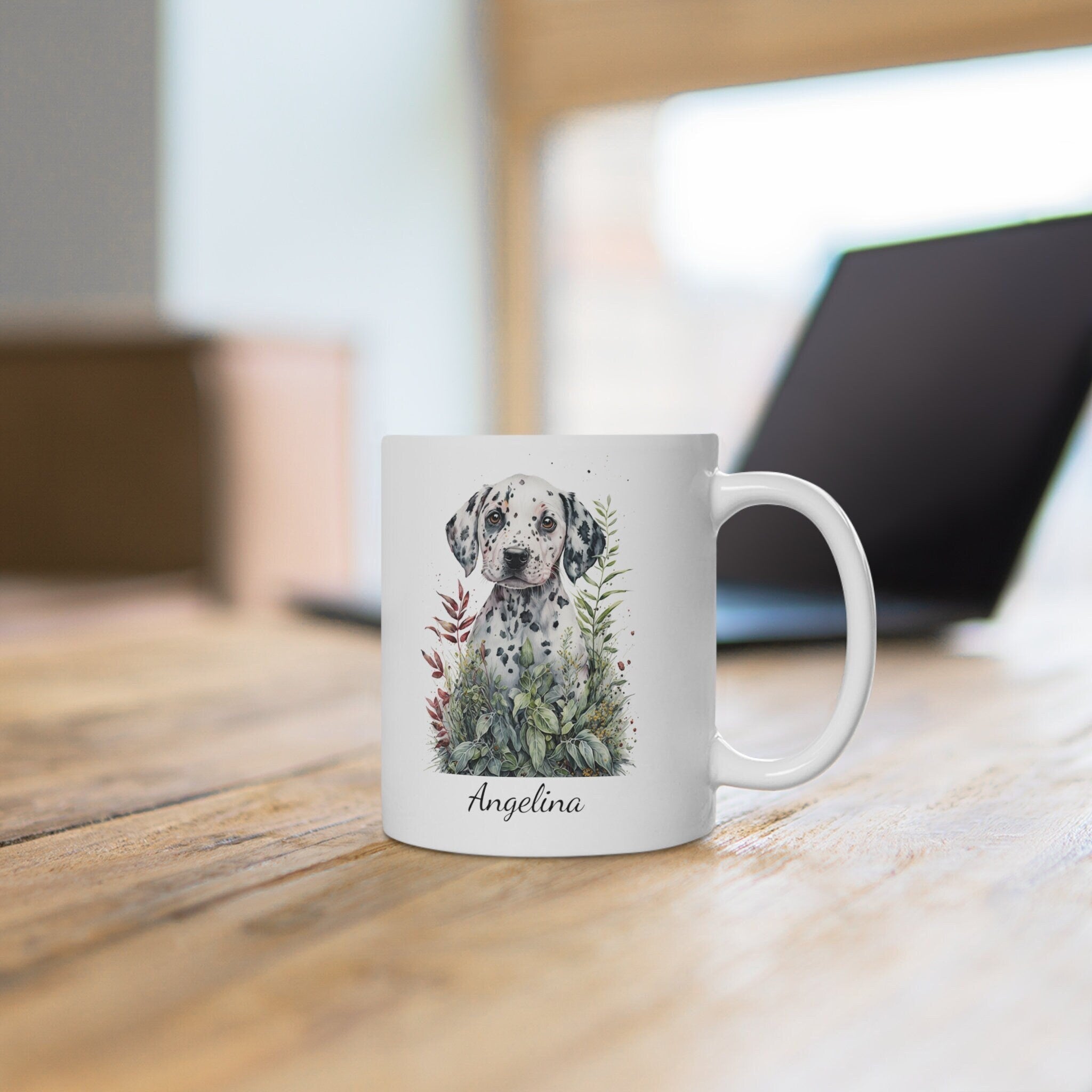 Personalized Dalmatian Coffee Mug
