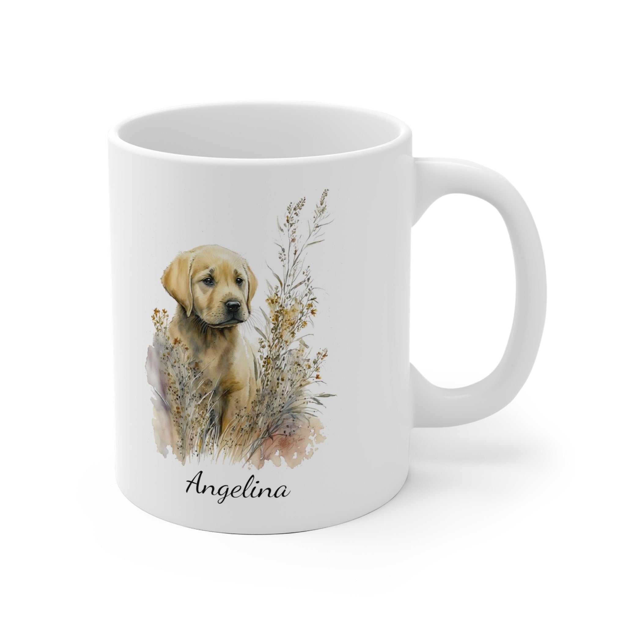 Personalized Golden Labrador Coffee Mug