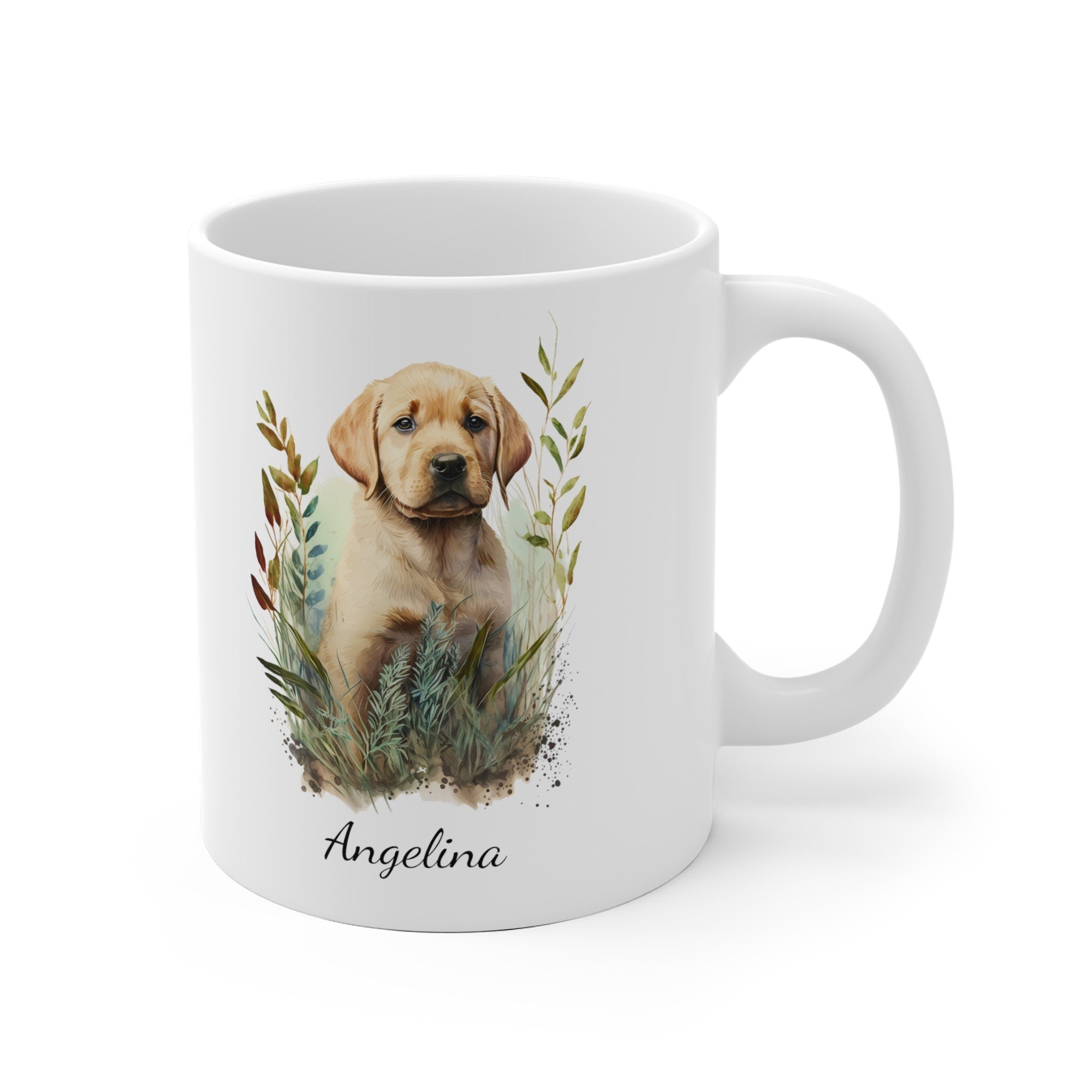 Personalized Golden Labrador Coffee Mug