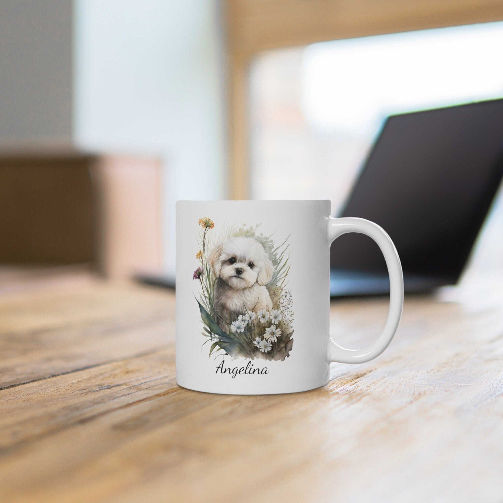 Personalized Bichon Frisé Coffee Mug