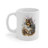 Personalized Shetland Sheepdog Coffee Mug