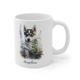 Personalized Siberian Husky Coffee Mug