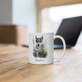 Personalized Siberian Husky Coffee Mug