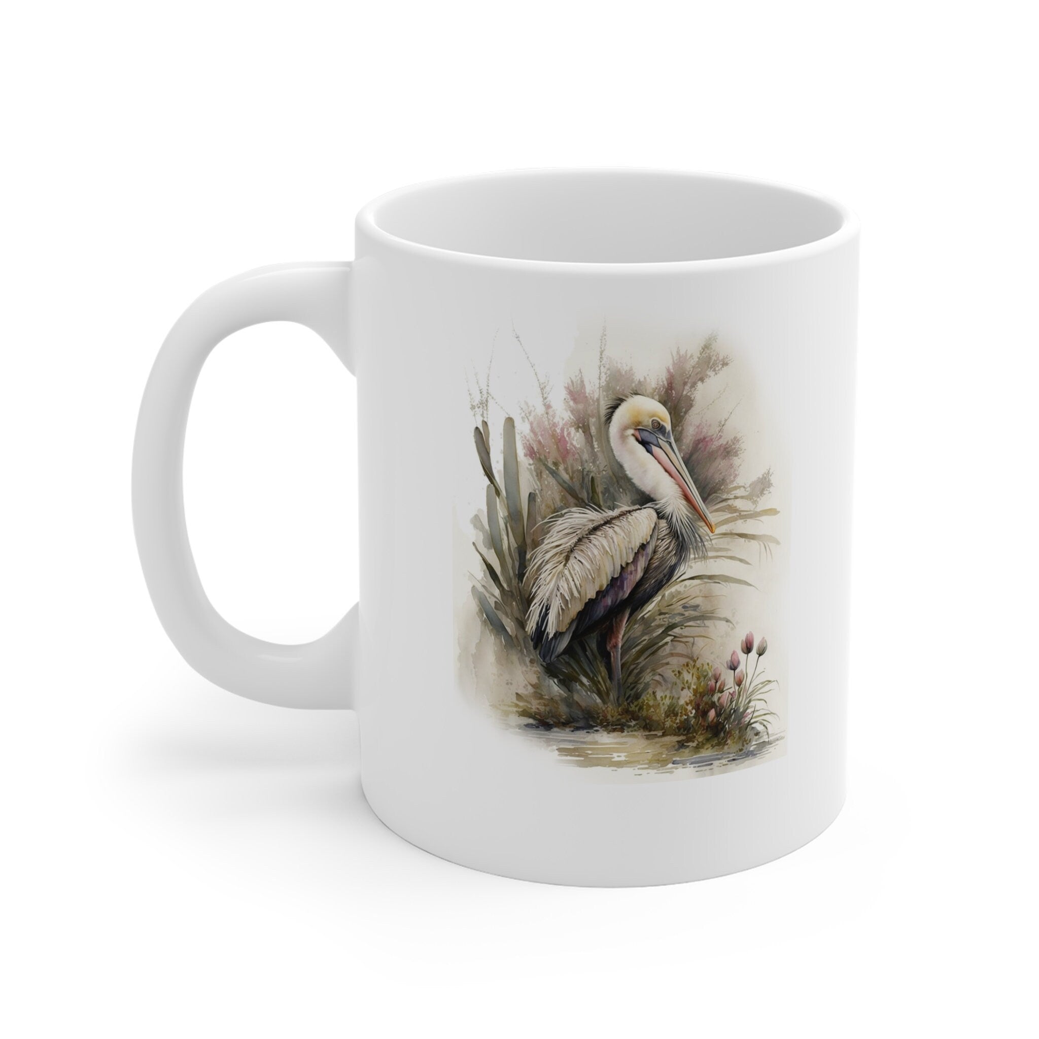 Personalized Pelican Coffee Mug