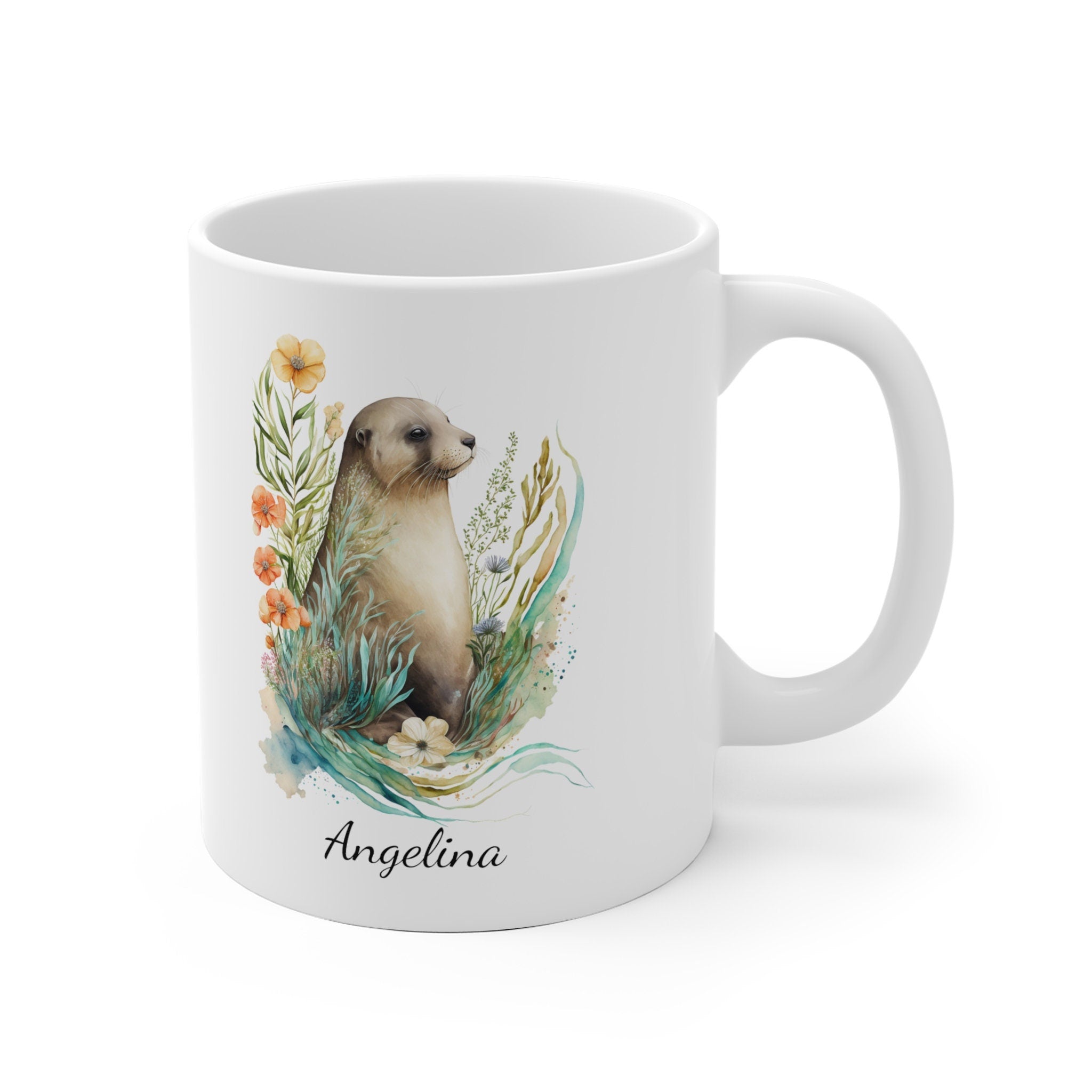 Personalized Sea Lion Coffee Mug