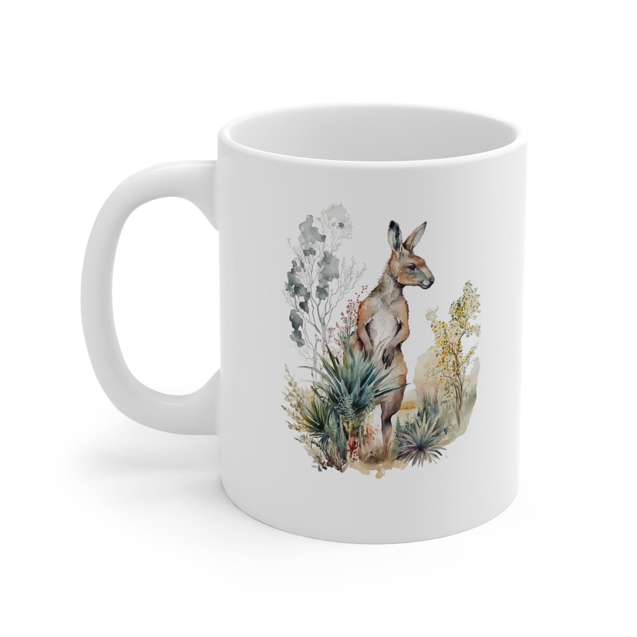 Personalized Kangaroo Coffee Mug