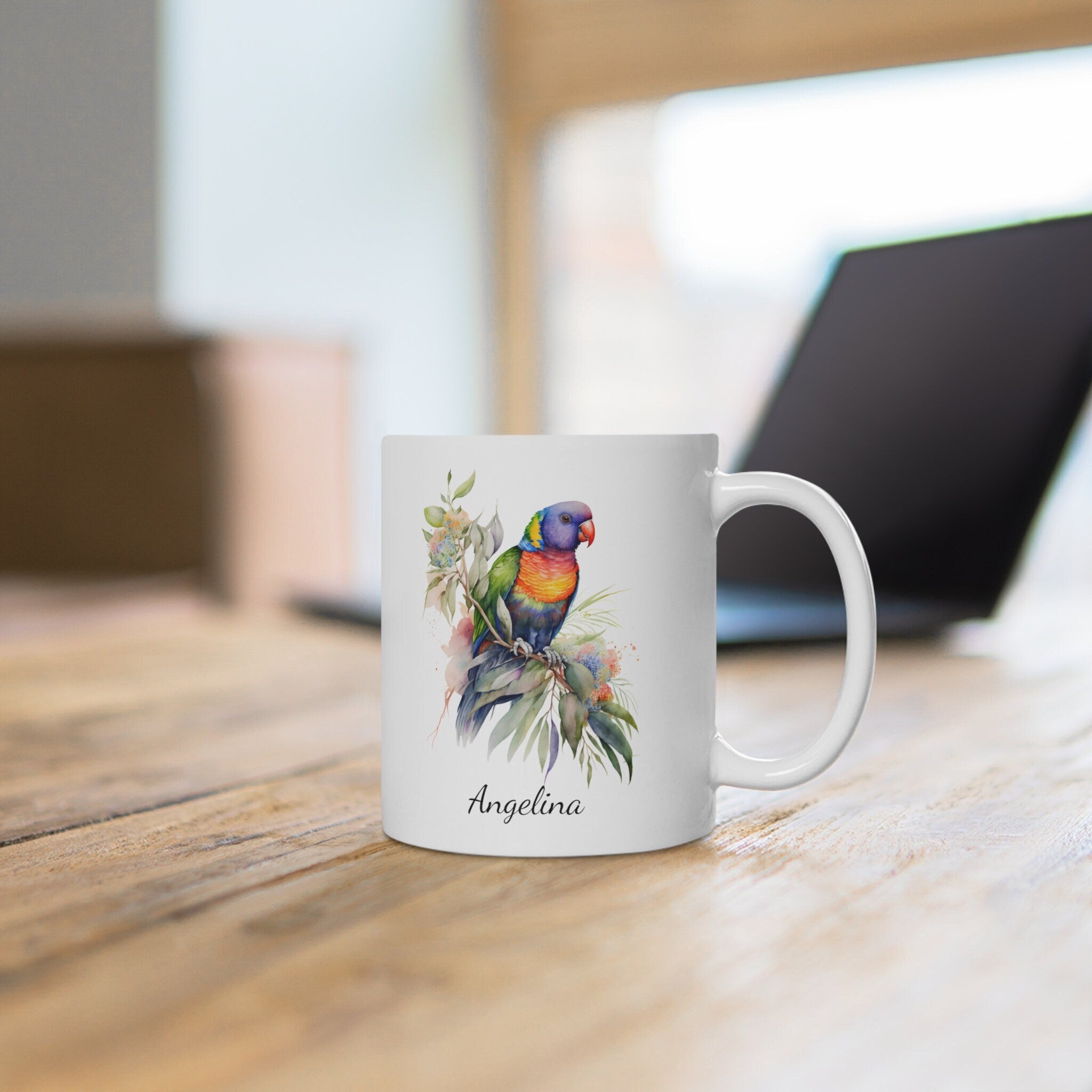 Lorikeet Parrot Coffee Mug