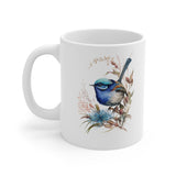 Personalized Superb Fairywren Coffee Mug