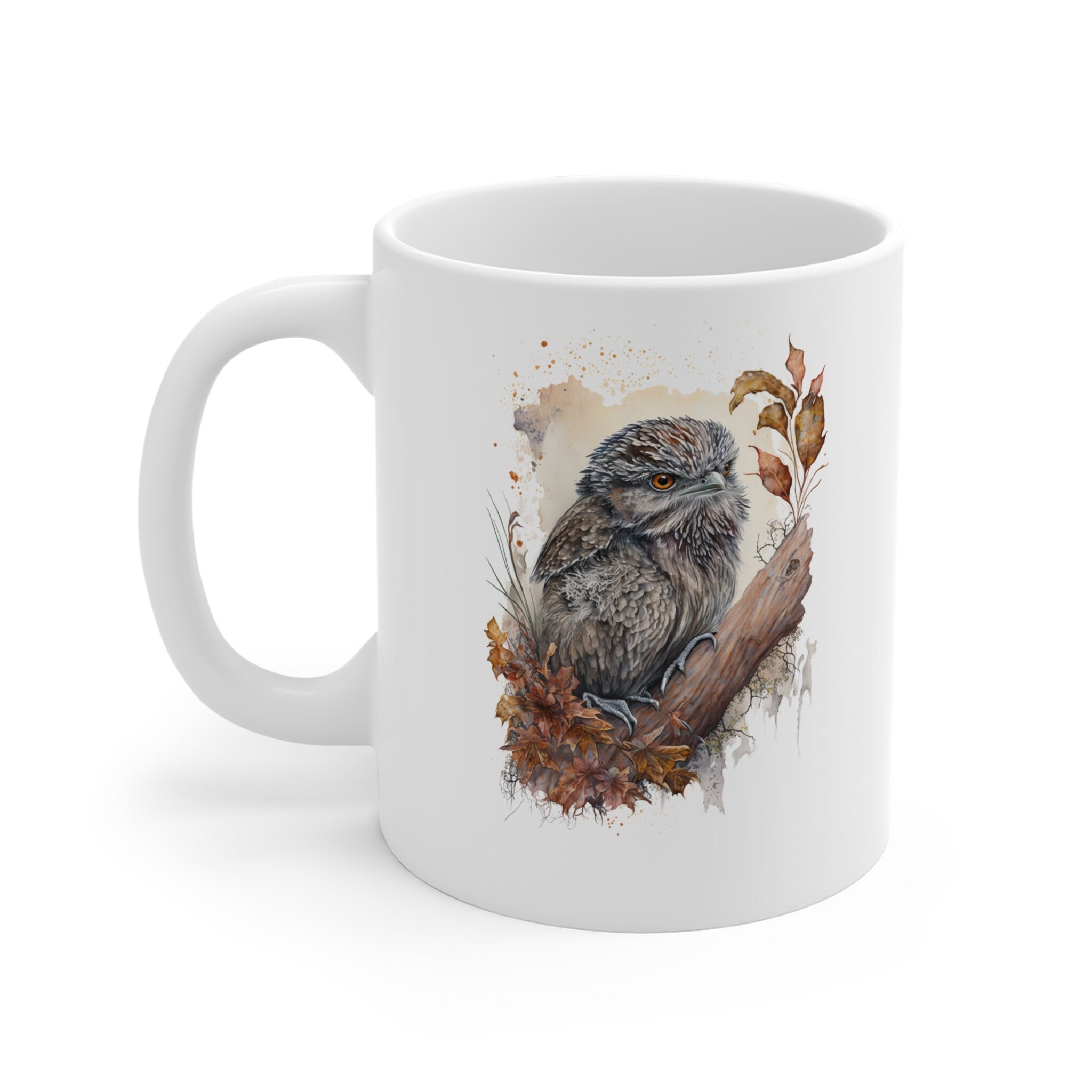 Personalized Tawny Frogmouth Coffee Mug