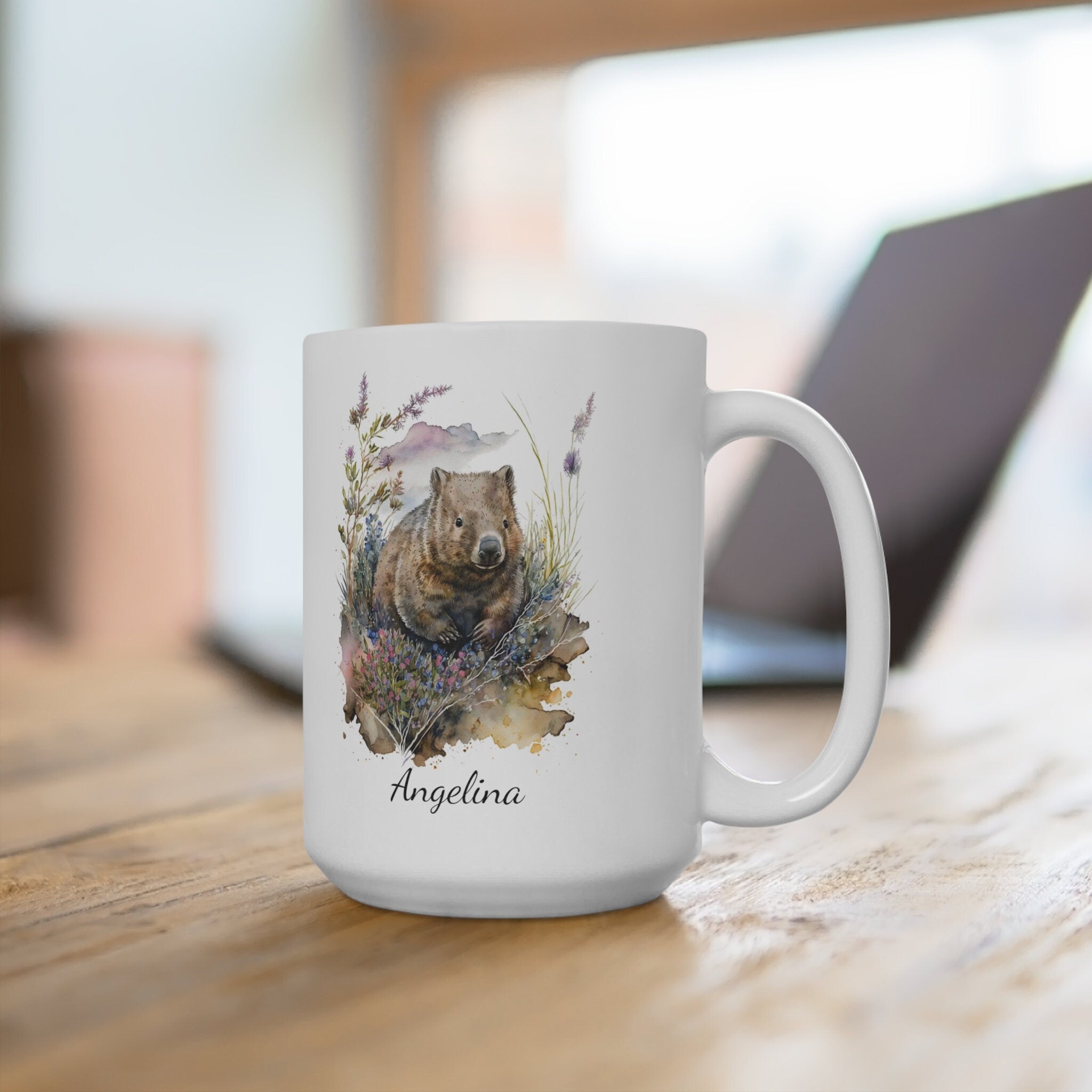 Personalized Wombat Coffee Mug