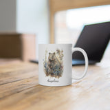 Personalized Wombat & Wildflowers Coffee Mug