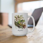 Personalized Green Tree Coffee Mug