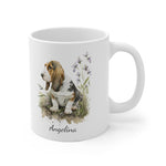 Personalized Basset Hound Coffee Mug