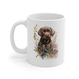 Personalized Chocolate Labrador Coffee Mug