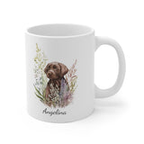 Personalized Chocolate Labrador Coffee Mug