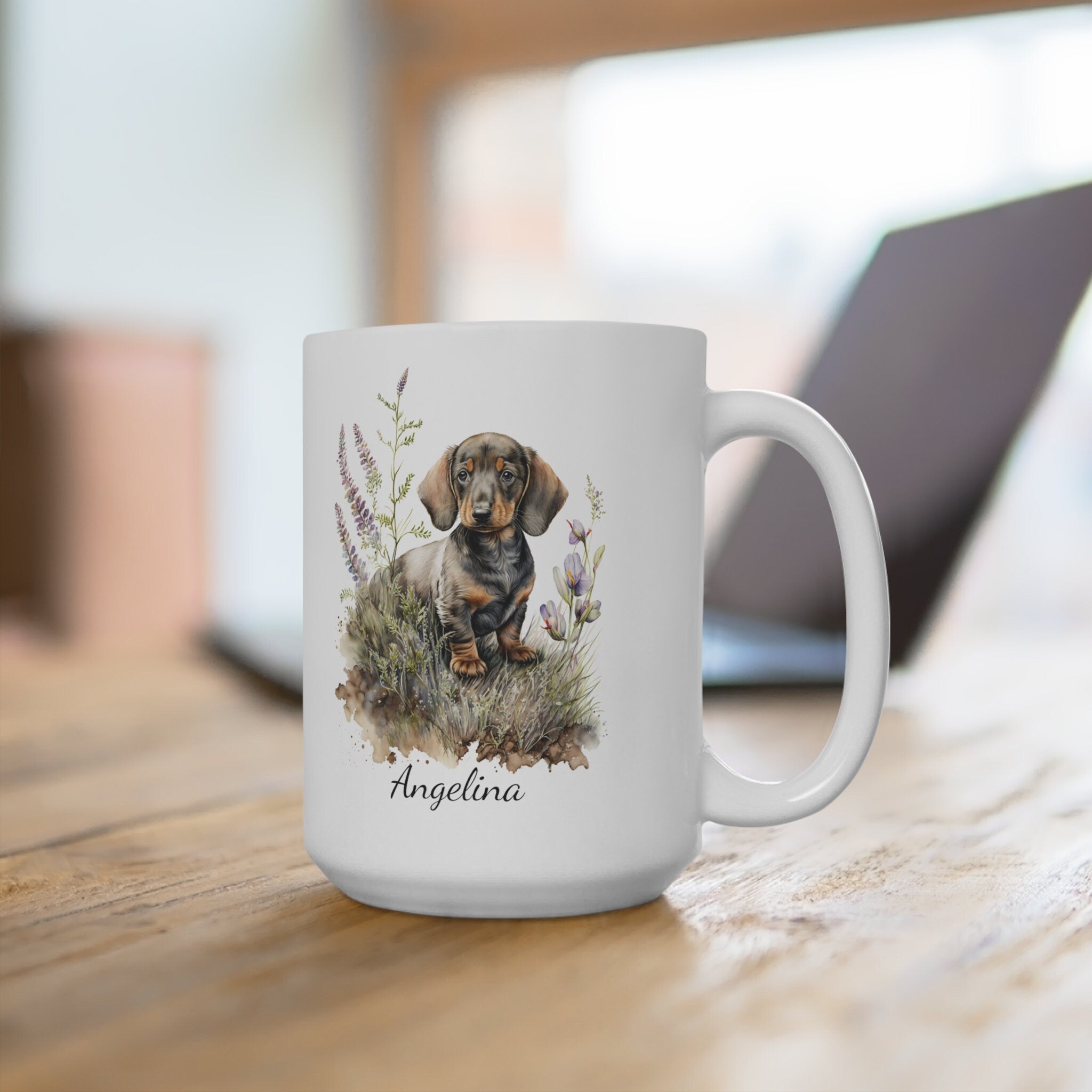 Personalized Dachshund Coffee Mug