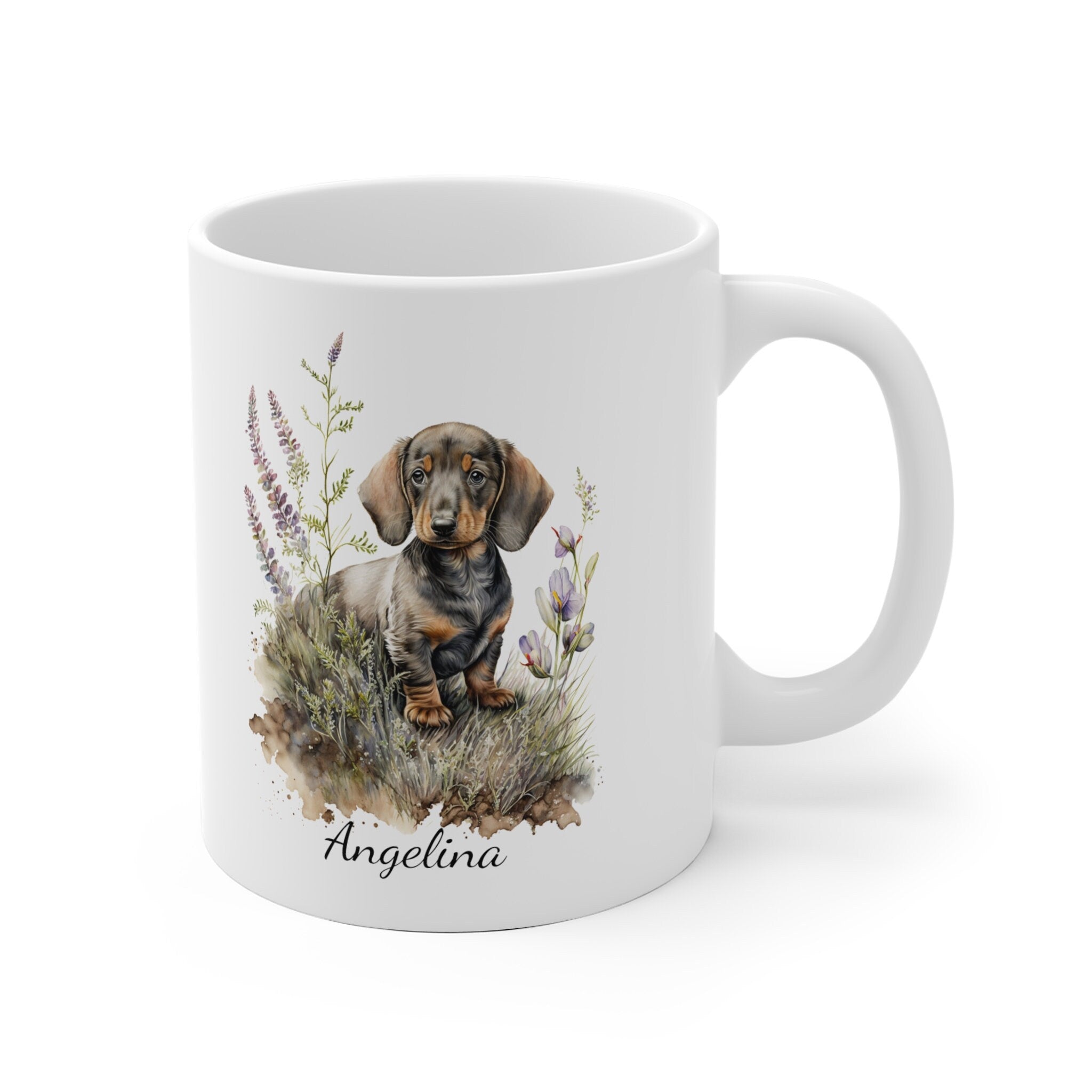 Personalized Dachshund Coffee Mug