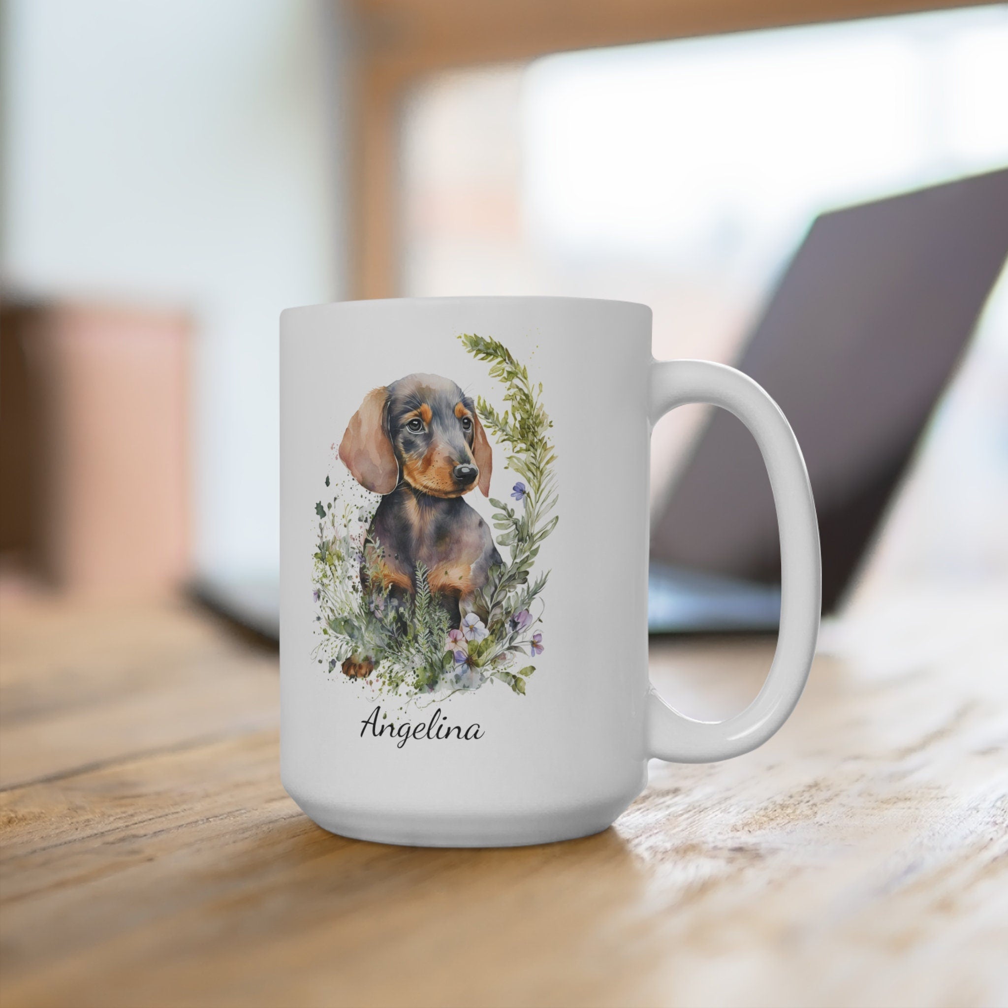 Personalized Dachshund Coffee Mug