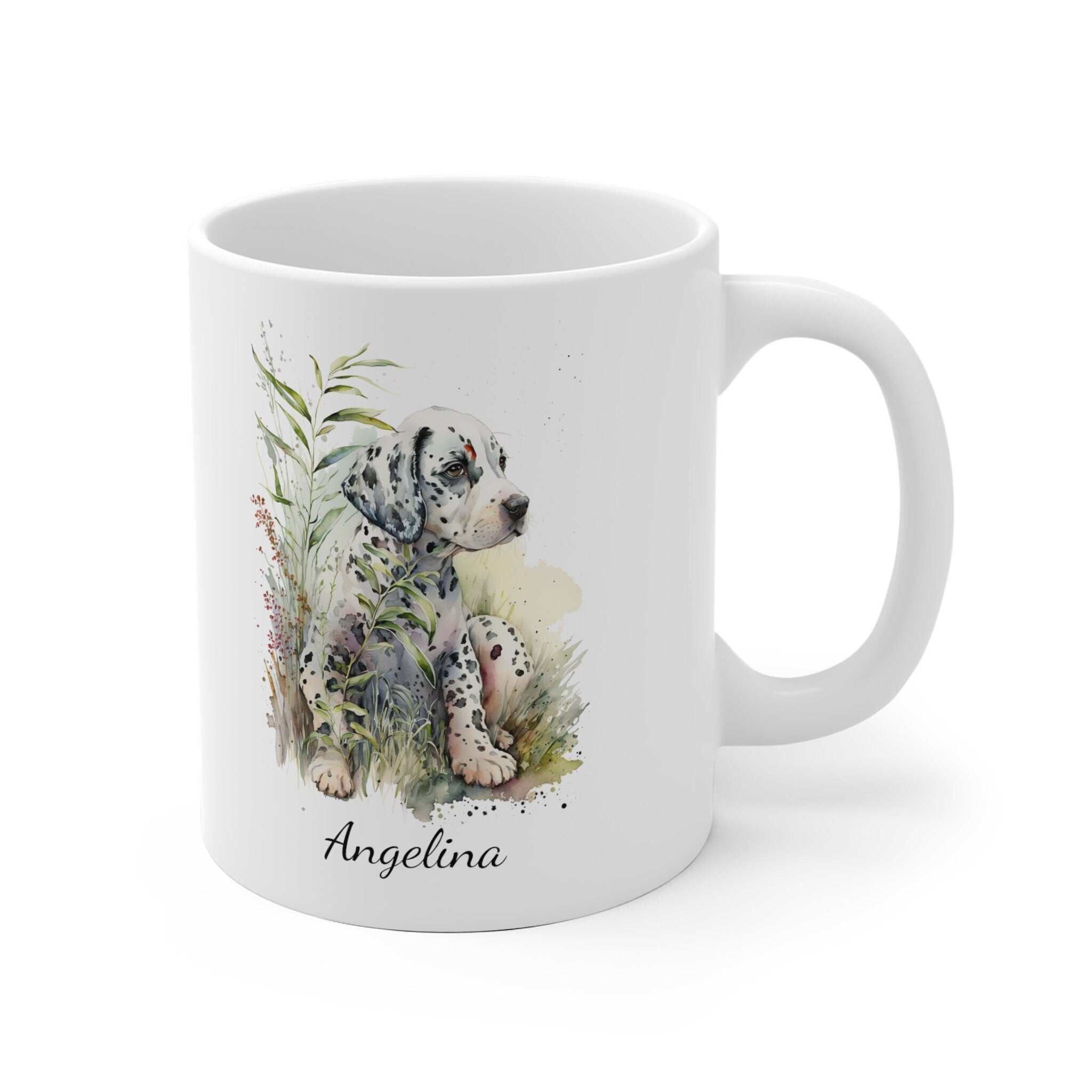 Personalized Dalmatian Coffee Mug