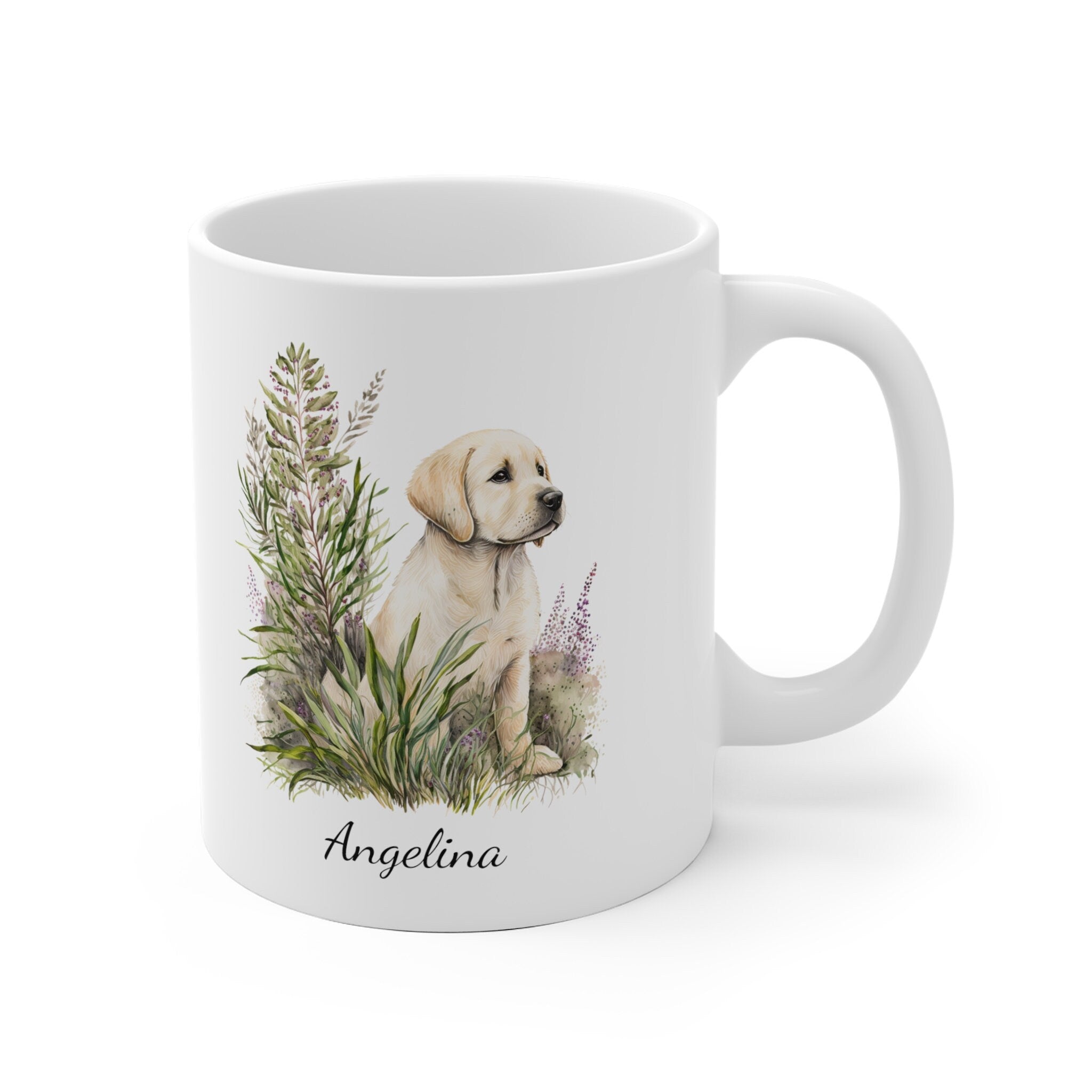 Personalized Golden Labrador Coffee Mug