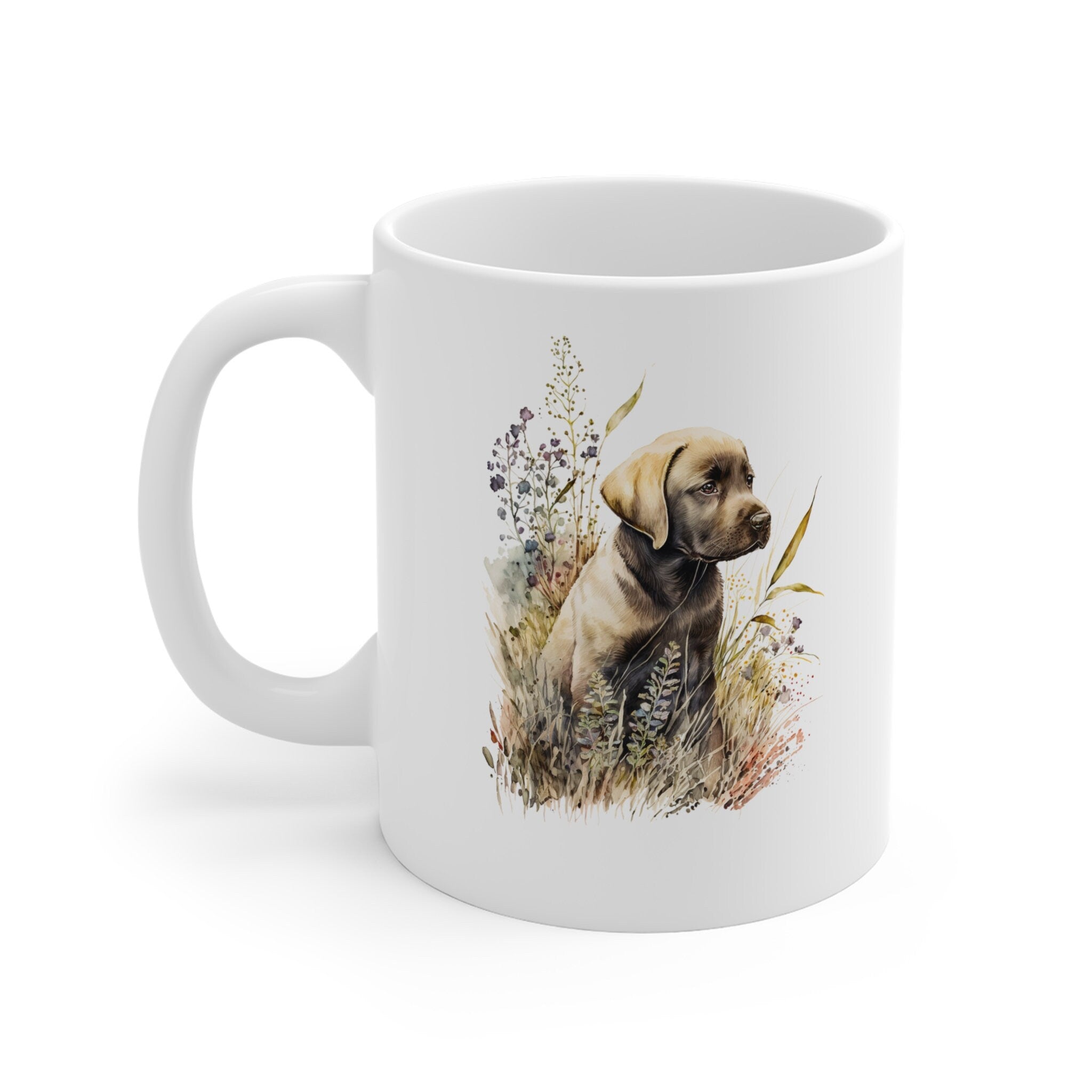 Personalized Chocolate Labrador Coffee Mug