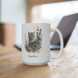 Personalized Cat Coffee Mug