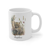 Personalized Cat Coffee Mug