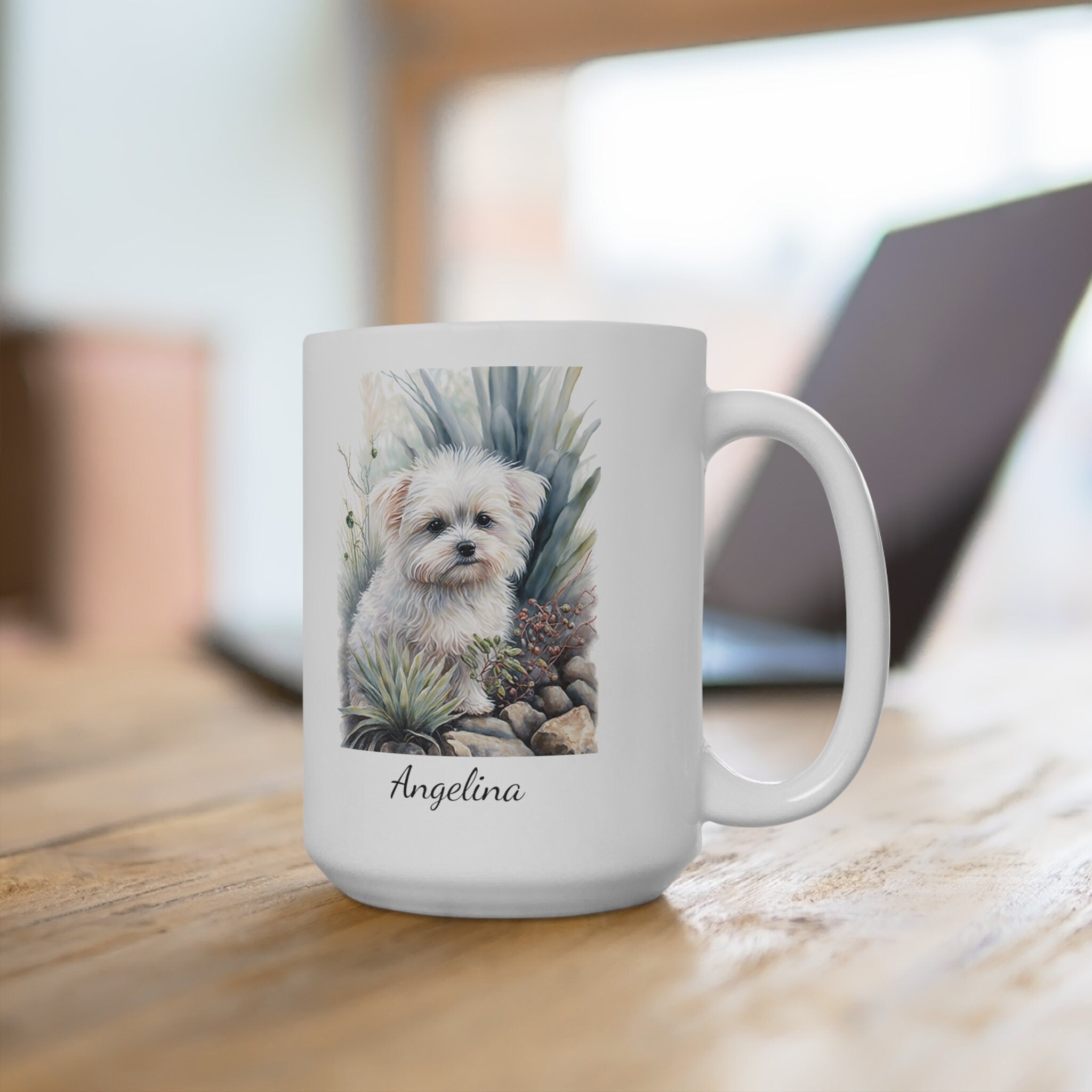 Personalized Bichon Frisé Coffee Mug