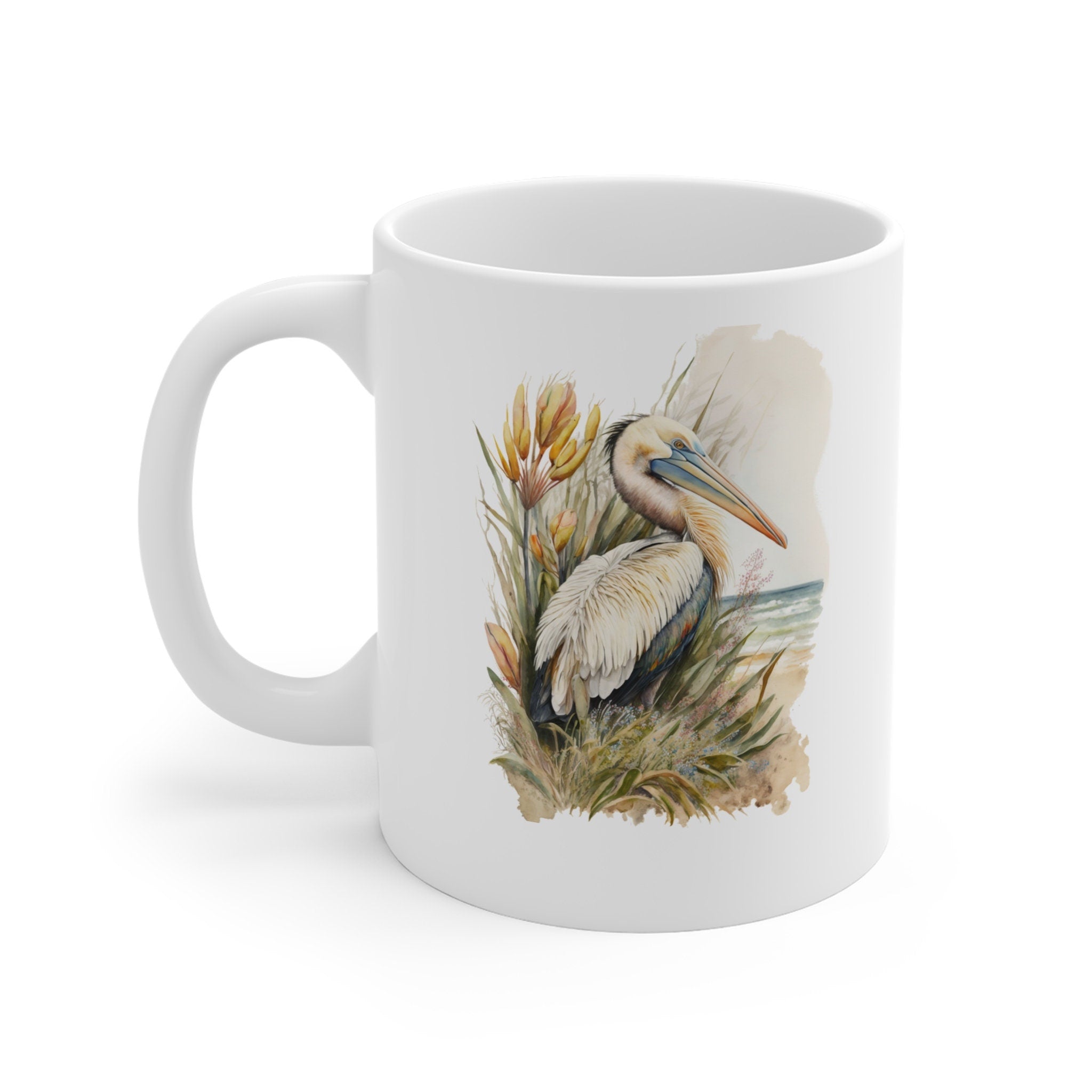 Personalized Pelican Coffee Mug