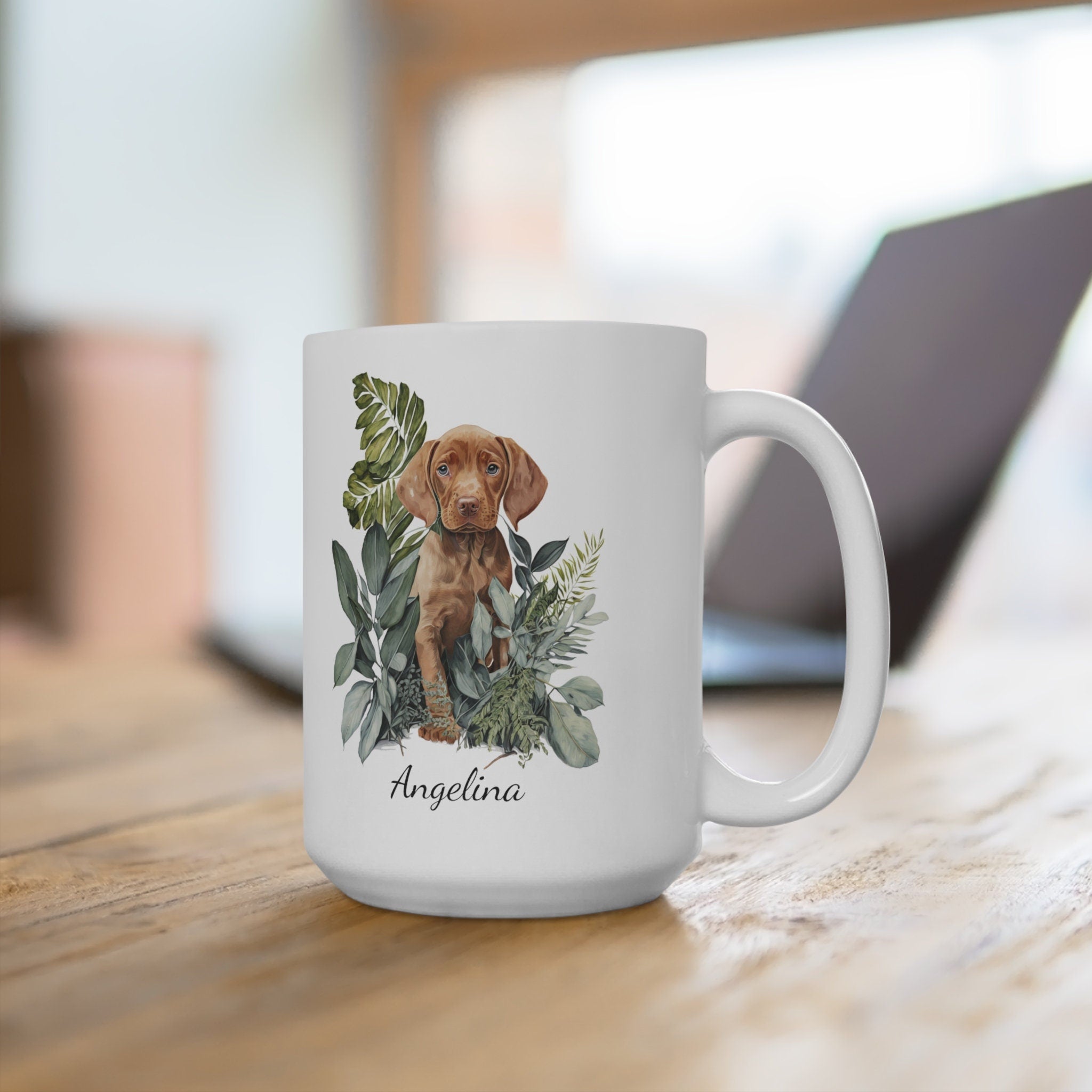 Personalized Vizsla Coffee Mug