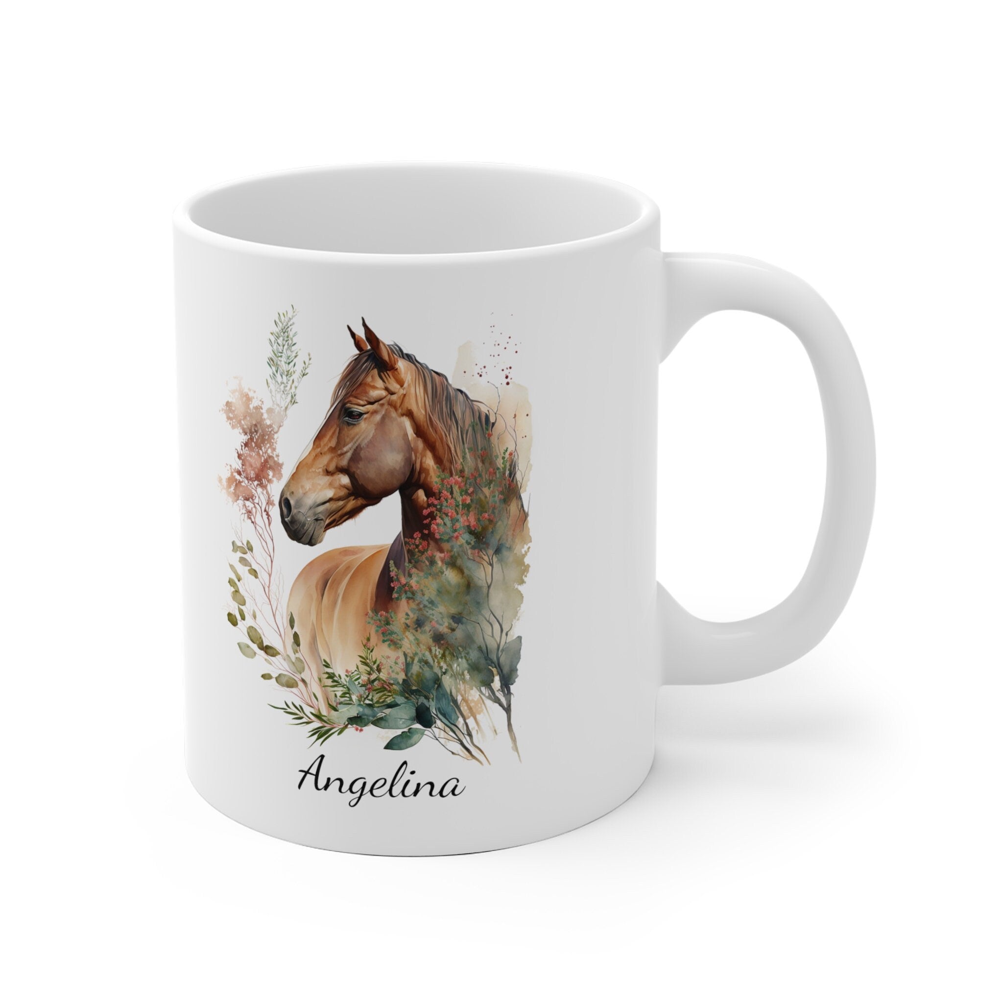 Personalized Horse Coffee Mug