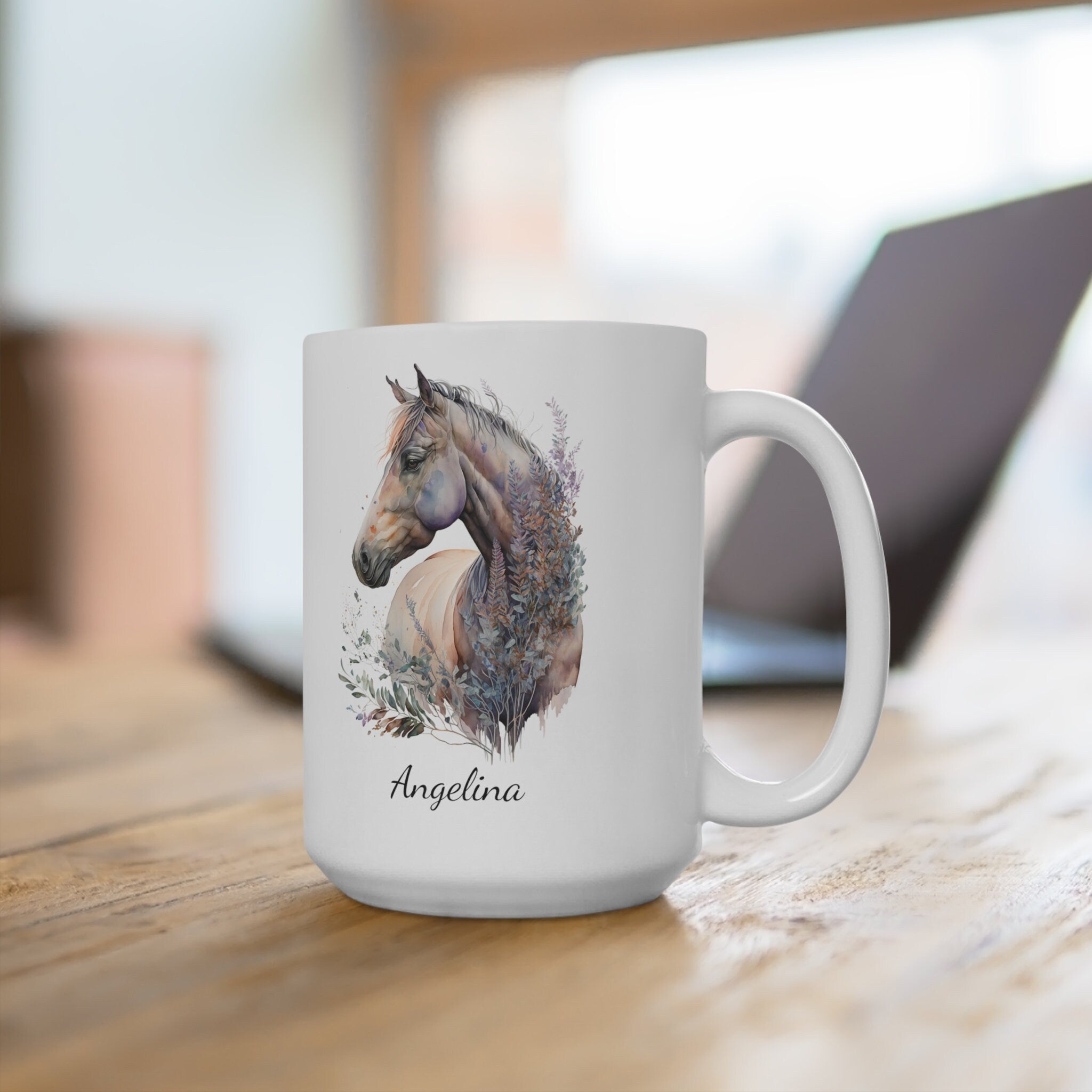 Personalized Horse Coffee Mug