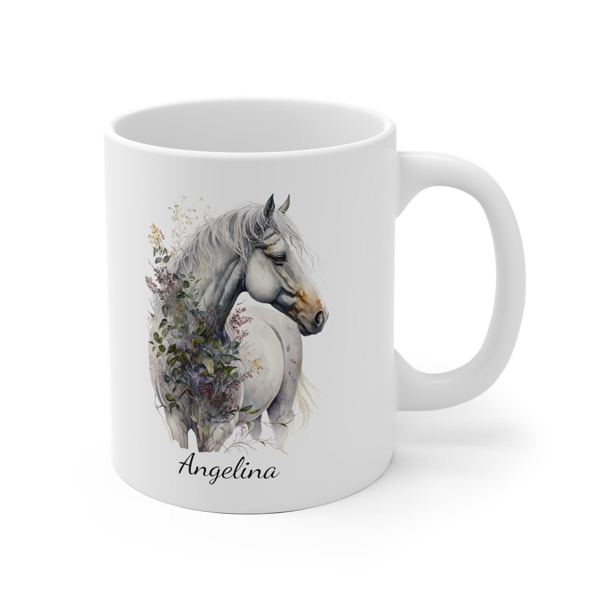 Personalized Horse Coffee Mug