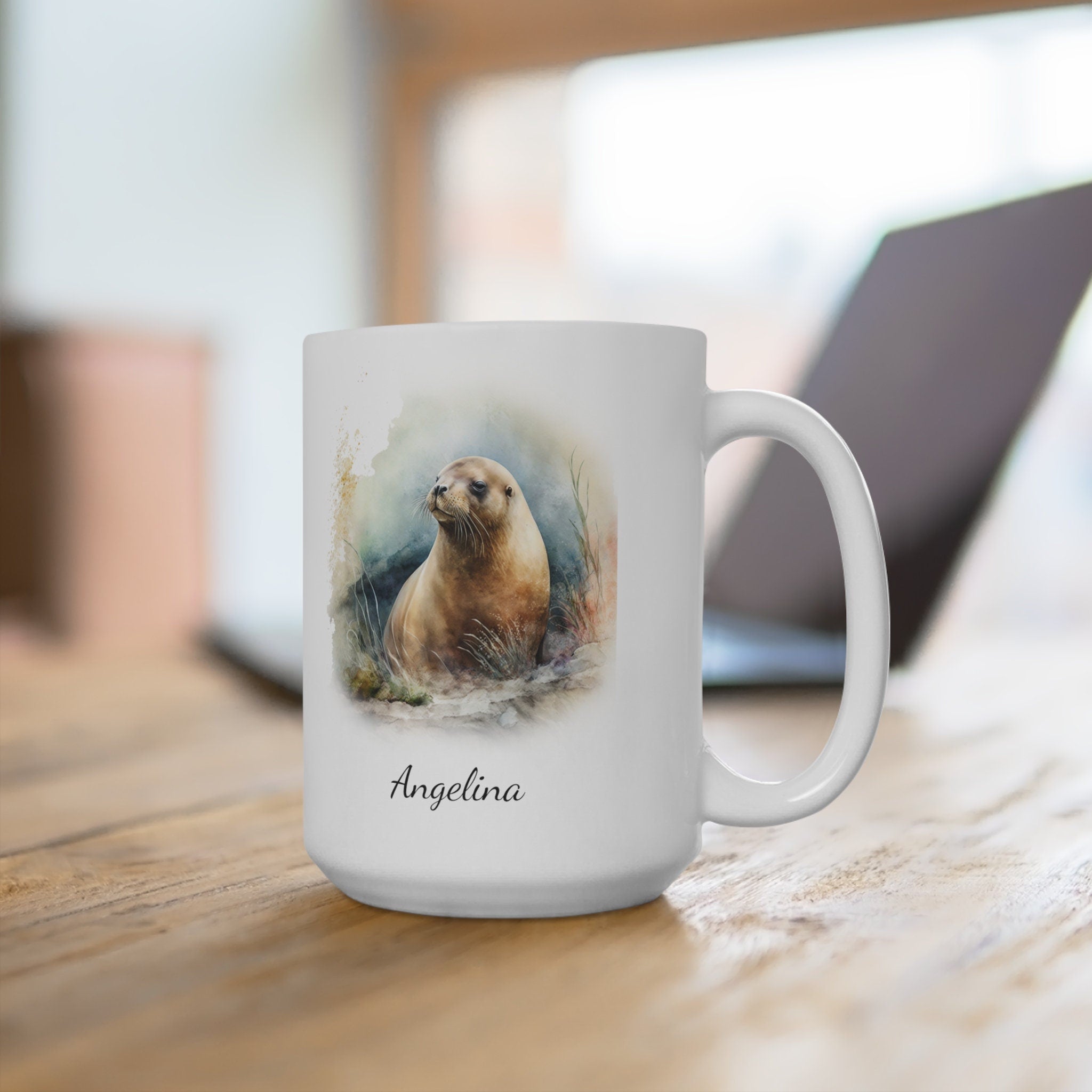 Personalized Sea Lion Mug Coffee Mug