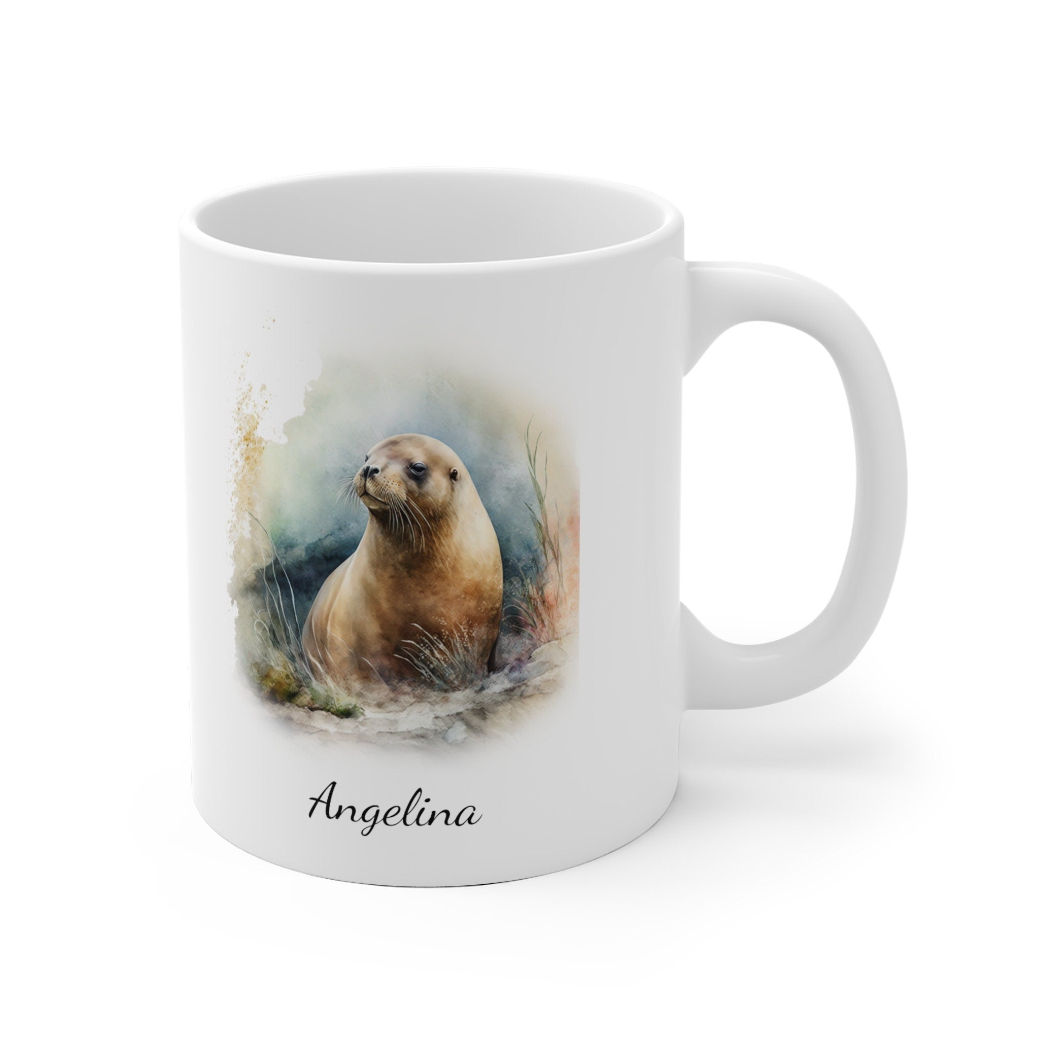 Personalized Sea Lion Mug Coffee Mug