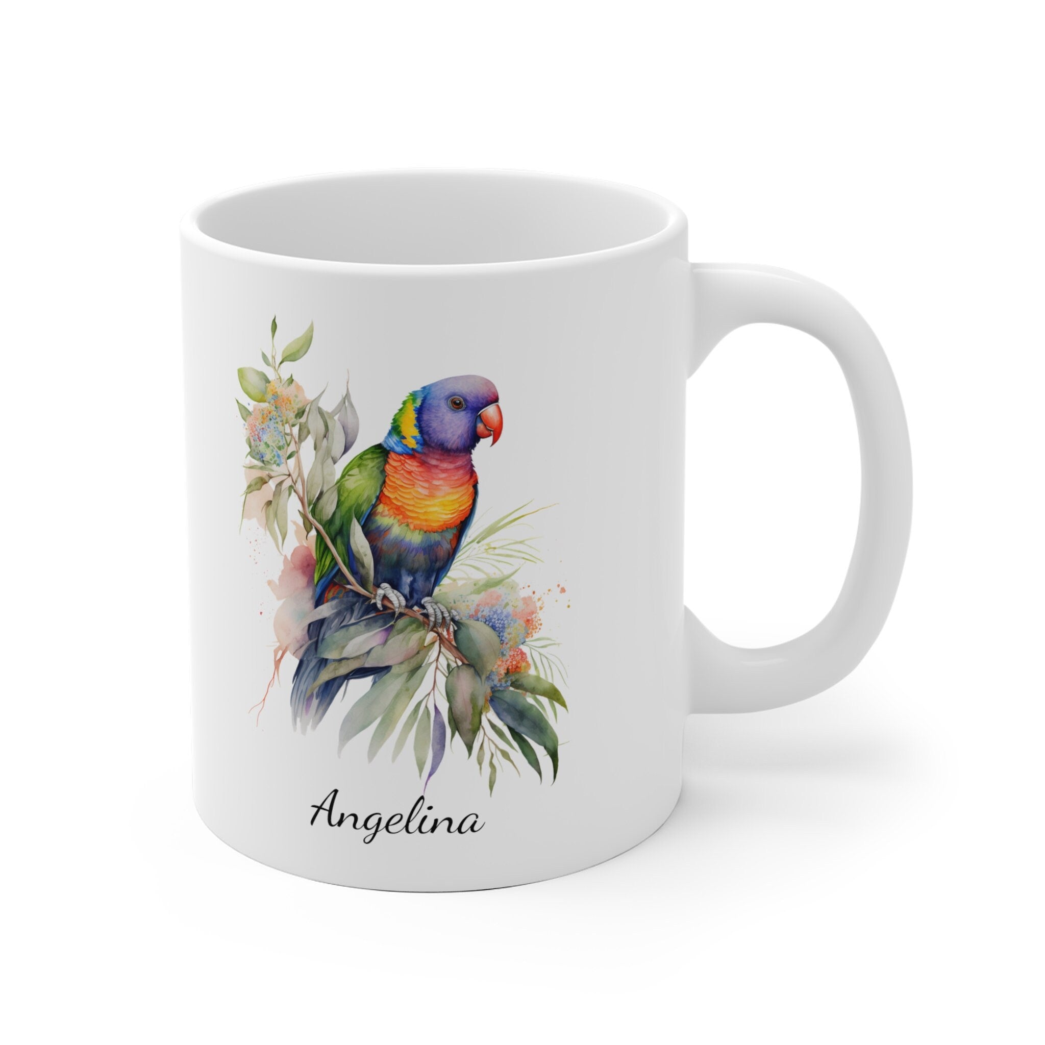 Lorikeet Parrot Coffee Mug