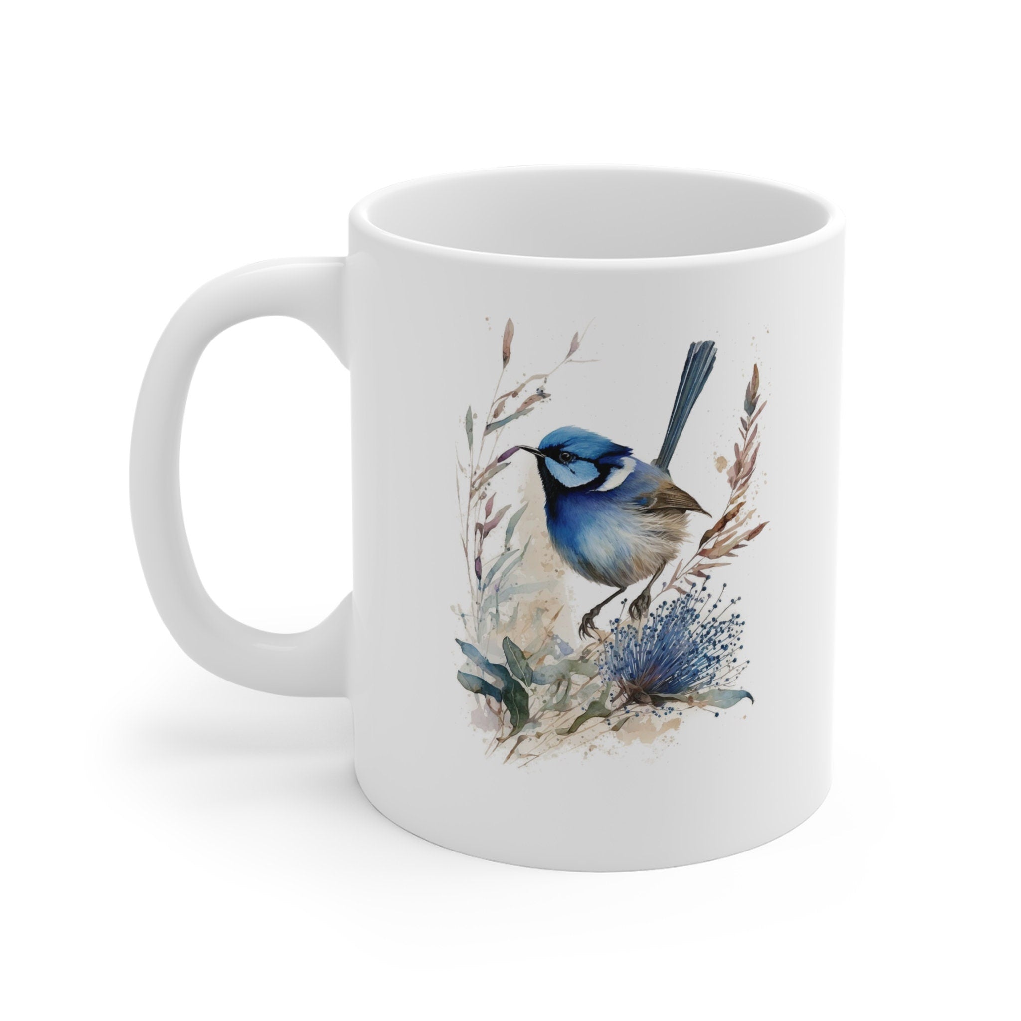 Personalized Superb Fairywren Coffee Mug