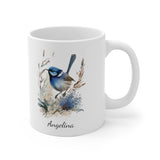 Personalized Superb Fairywren Coffee Mug