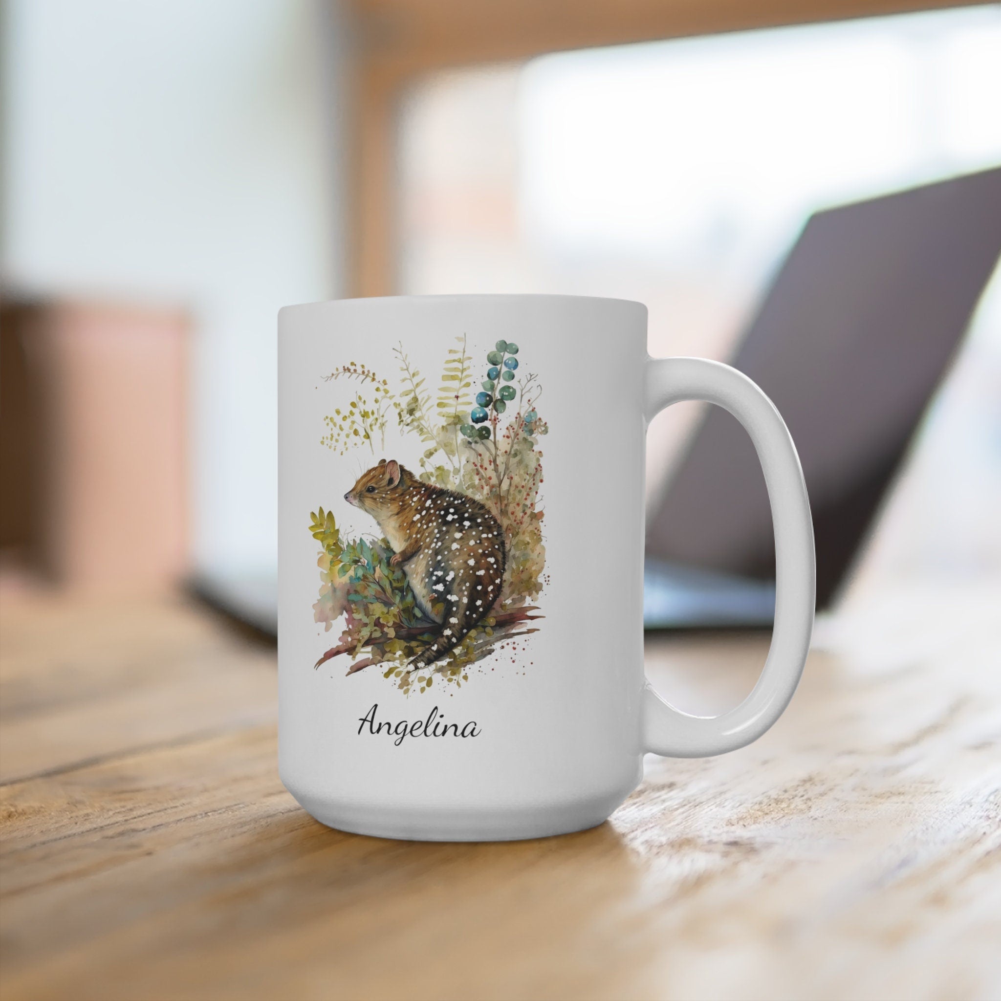 Personalized Spotted-Tail Quoll Mug Coffee Mug