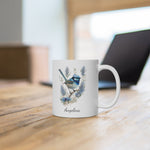 Personalized Superb Fairywren Coffee Mug