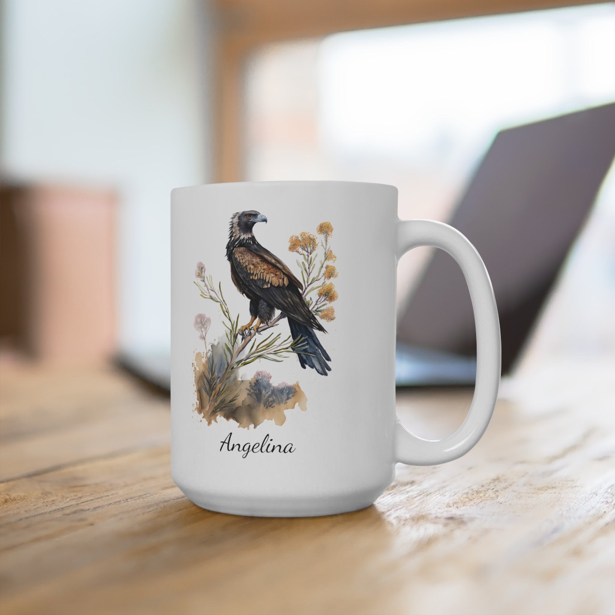 Personalized Wedged-tail Eagle Coffee Mug