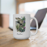 Personalized Crocodile Coffee Mug