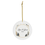 Personalized Modern Christmas Tree Ornament