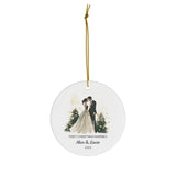 Personalized First Christmas Married Ornament