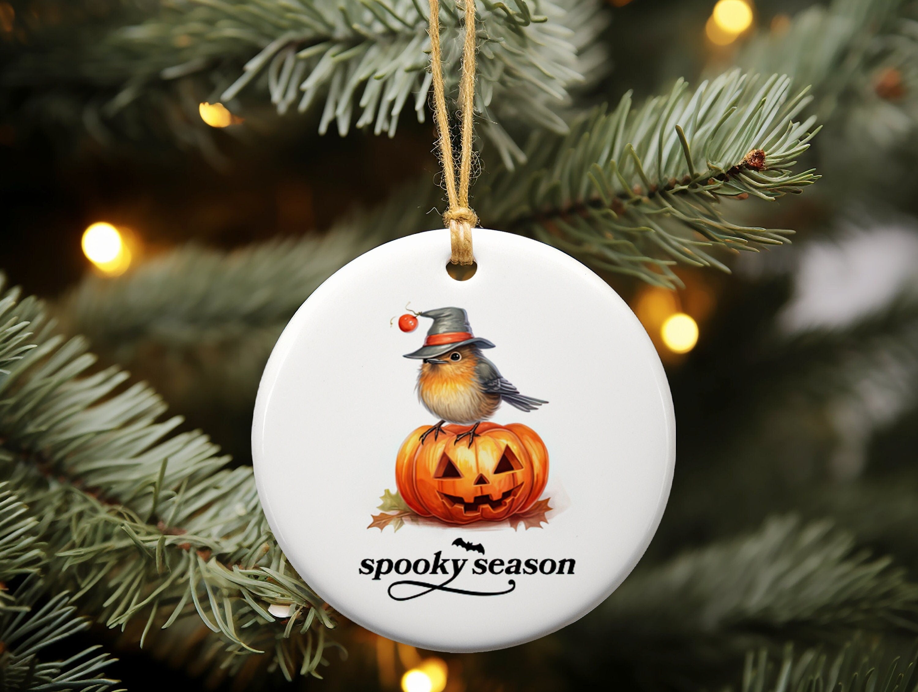 Spooky Season Halloween Ornament