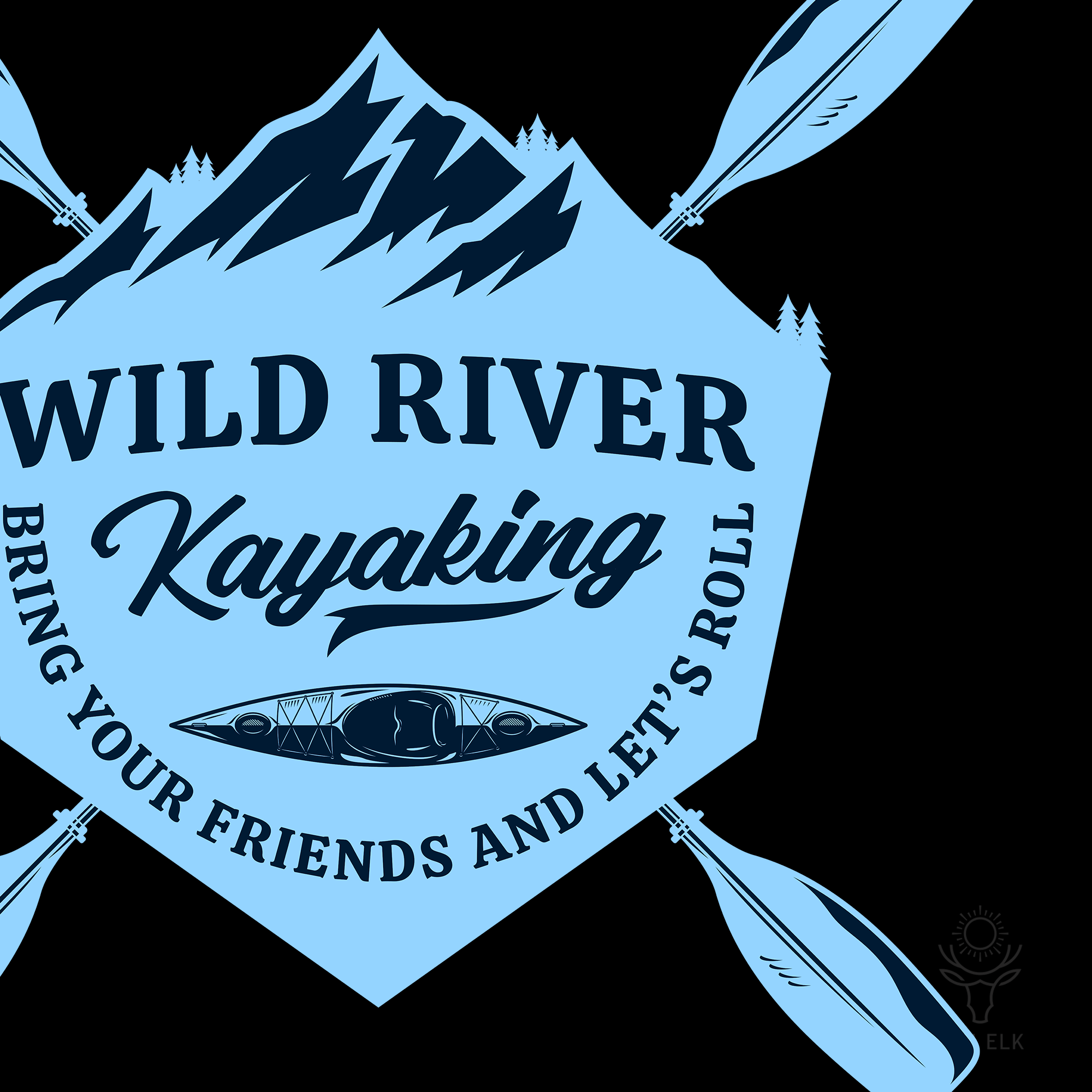 Wild River Kayaking Softstyle T-Shirt